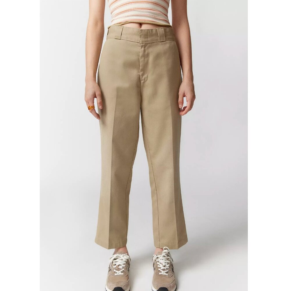 Urban Outfitters Exclusive High Waisted Neutral Dickies Size 2 Size 28 - Picture 4 of 10